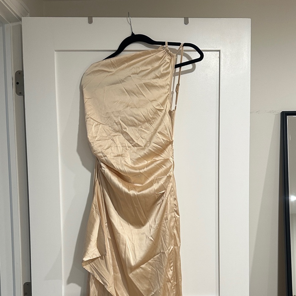 gold long Dress